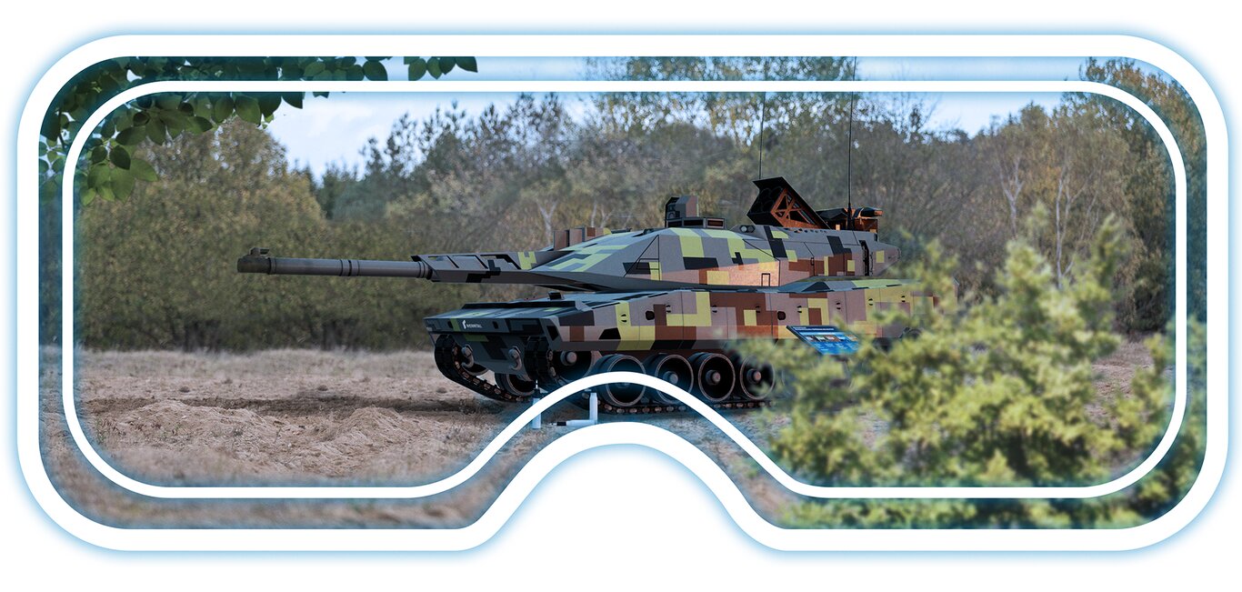 Panzer in Mixed Reality (MR)