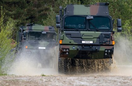 Rheinmetall HX2 – Professionelle hochmobile Logistikfahrzeuge